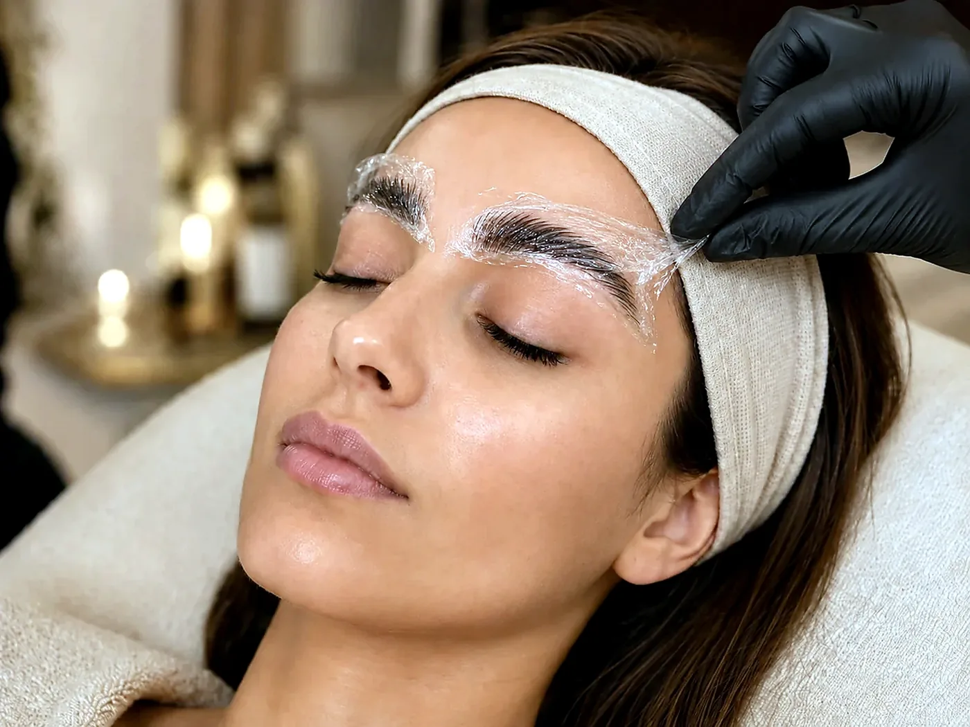 Brow lamination behandeling