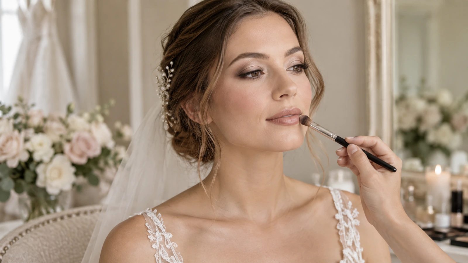 Bruidsmake-up behandeling bij beCatyful in Deventer, Overijssel