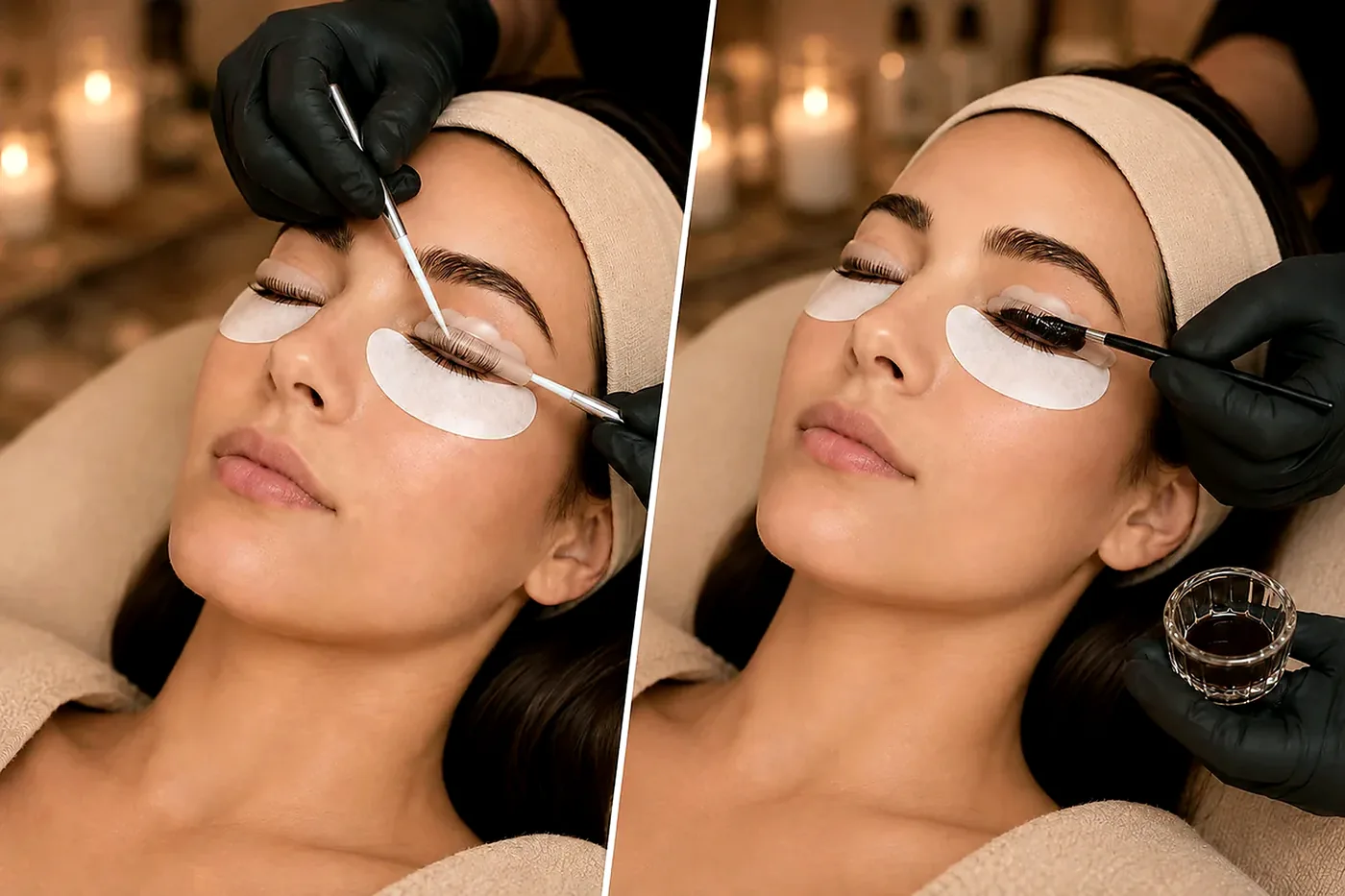 Korean lashlift behandeling